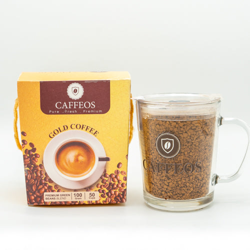 Caffeos Gold Instant Coffee 100 grams